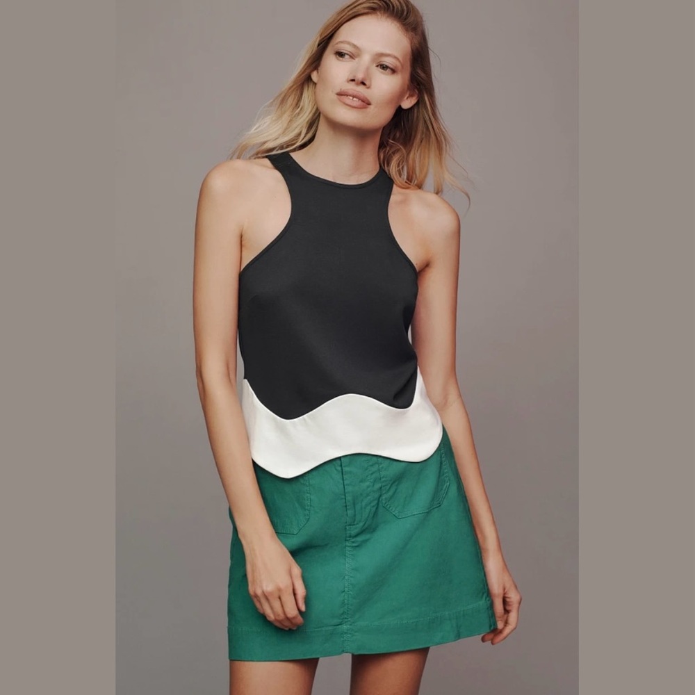 Anthropologie Sunday Brooklyn Colorblock Tank